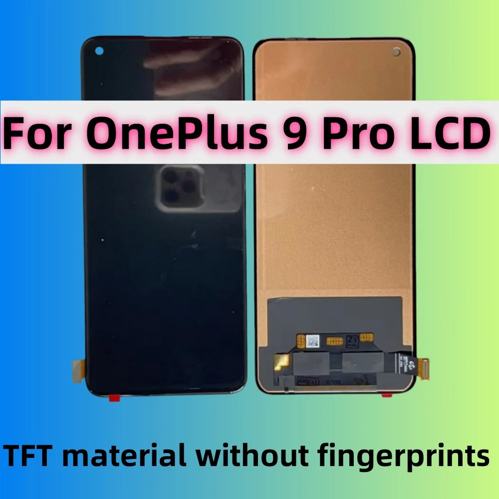 

TFT-дисплей 6,7 дюйма для Oneplus 9 Pro, ЖК-экран с сенсорным дигитайзером в сборе для 1 + 9 Pro LE2121, LE2125, LE2123, LE2120, ЖК-дисплей