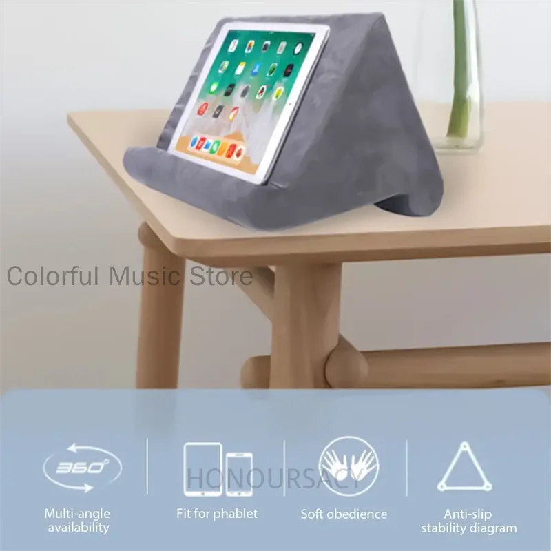 

Губчатая подушка, подставка для планшета, поддержка iPad, Samsung, Huawei, кронштейн для планшета, поддержка телефона, подушка для кровати, держатель для планшета, чтения