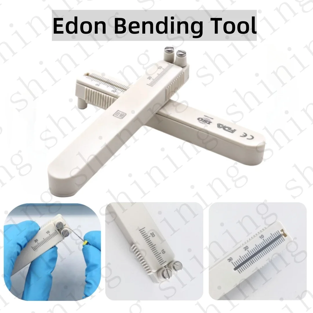 

Dental Endo Ruler roller Ruler Root Canal File Pre Bent Tooth Ruler Autoclavable