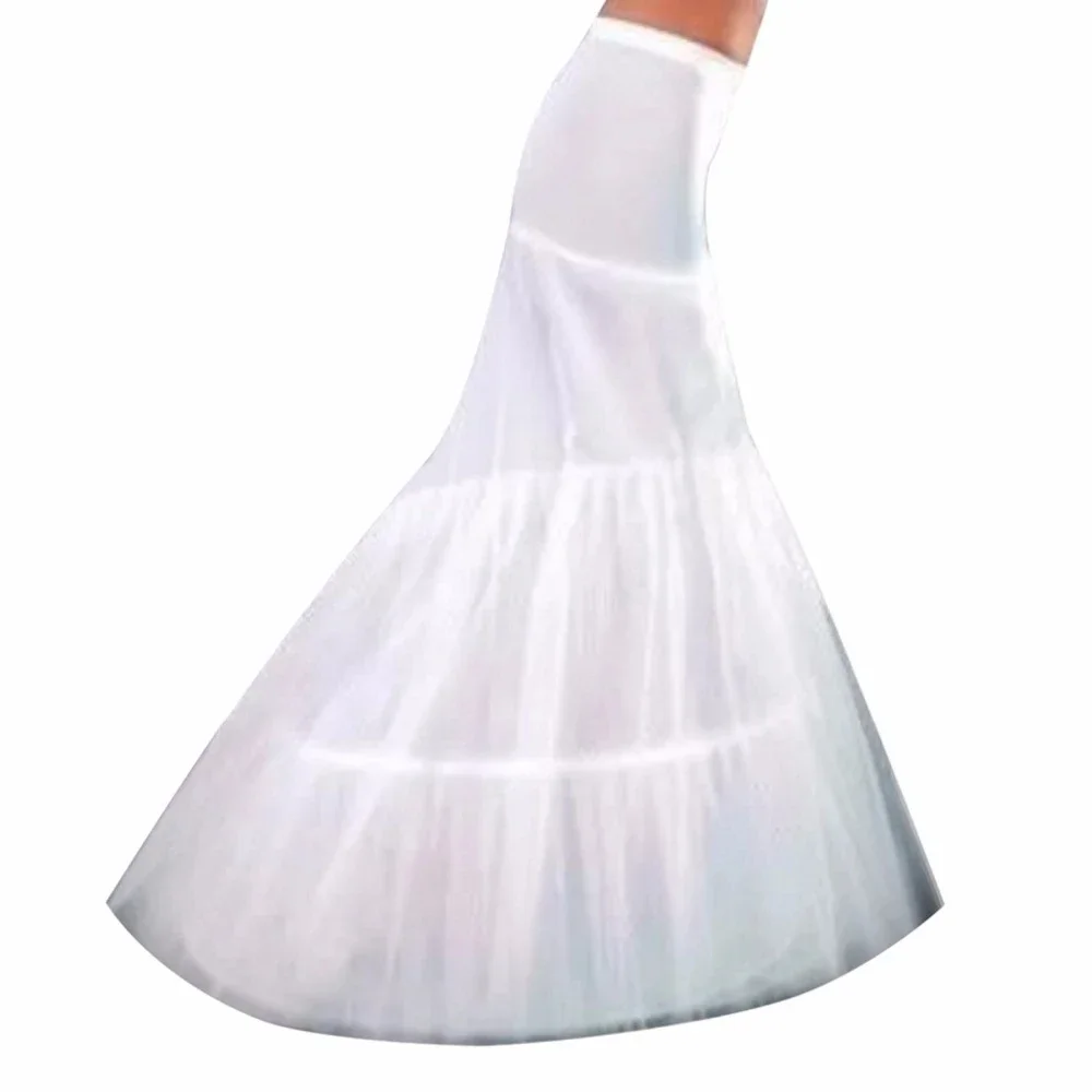 

Mermaid Bridal Petticoats Length Underskirt Crinoline