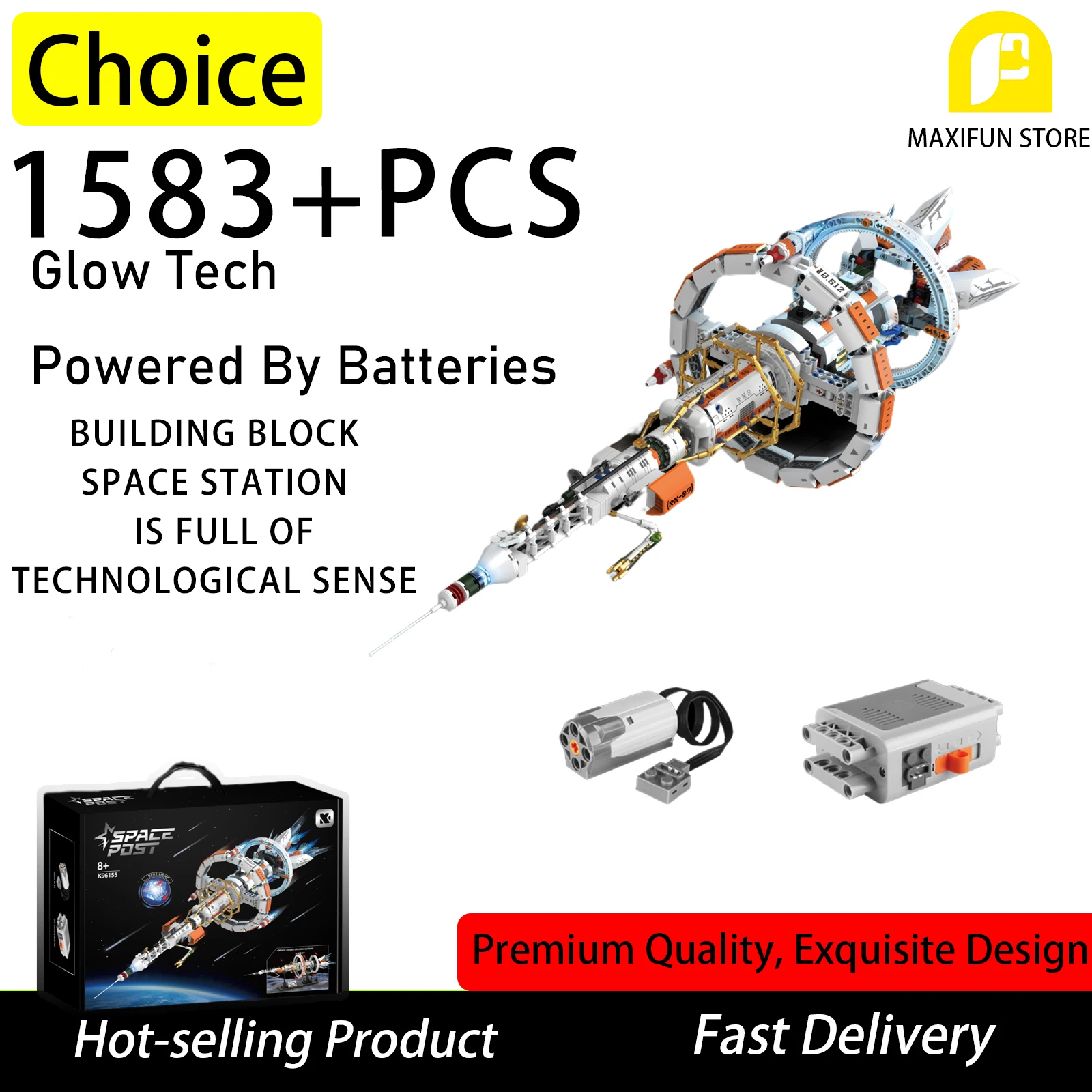 

1583 + шт. новые строительные блоки космического корабля DIY креативное освещение игрушки на батарейках для детей и взрослых настольные произведения искусства идеальный подарок