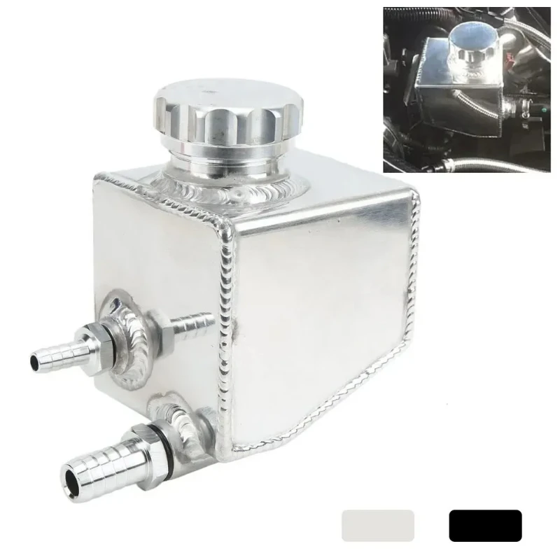 

Power Steering Pump Fluid Reservoir Tank Polished Car Accessories Aluminum Alloy For V6 V8 VT VX VU VY VZ VE LS1 LS2 Fuel Tank
