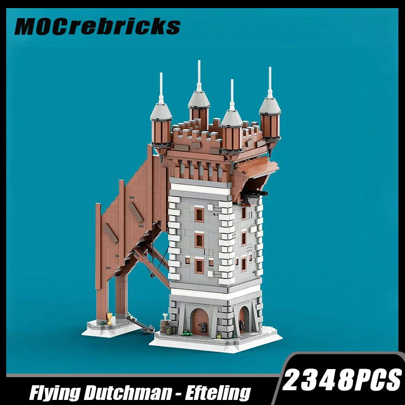

MOC-69693 Famous Classical Dutch City Street View Tower Building Model Building Block Assembly Brick Toy Children's Gifts
