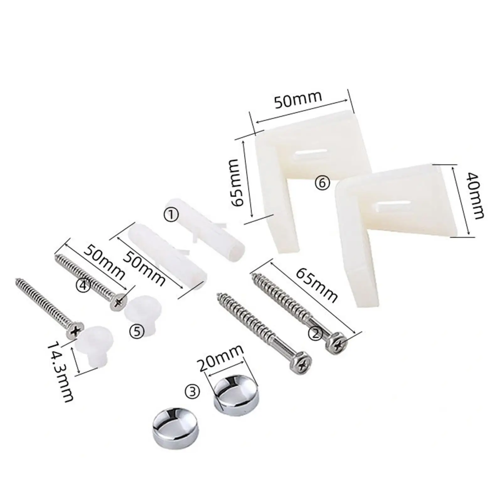 

Semi Pedestal Fixing Kits Bathroom Fitting Kits Replacement Hinges Repairing