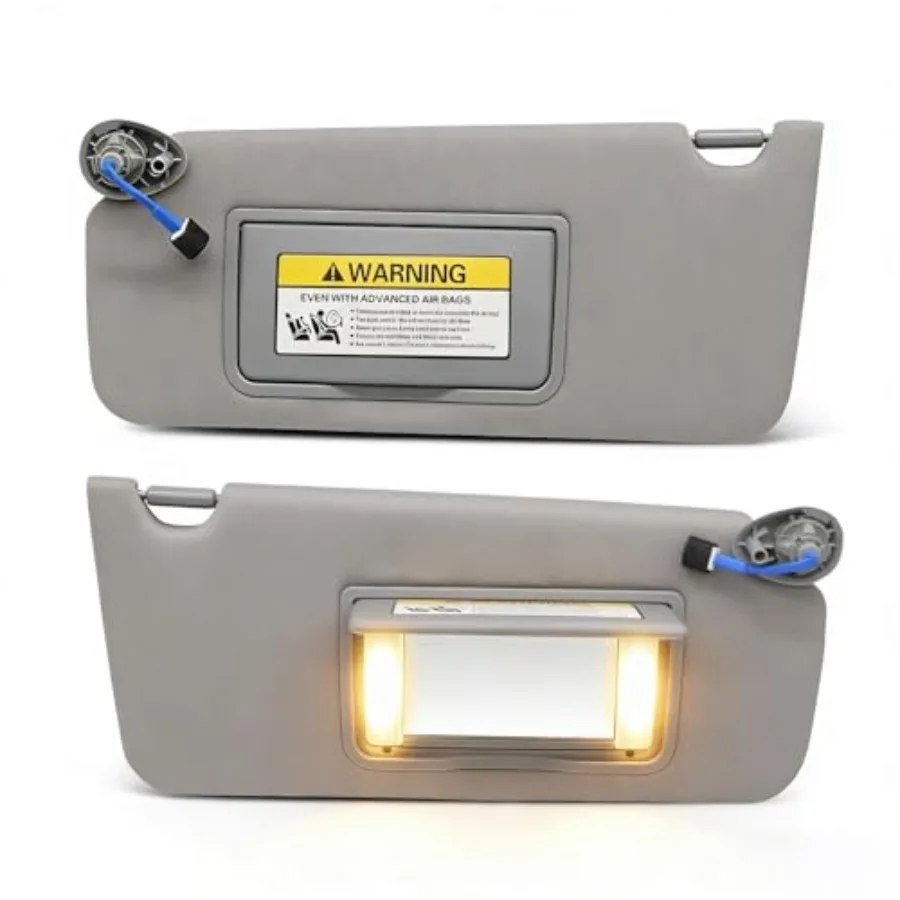 

Pair Sun Visor Right Compatible with Accord 2008-2012 2013 2014 2015 2016 2017 Passenger W/Light 83280-TA0-A91ZB 83280-TA5-A51Z