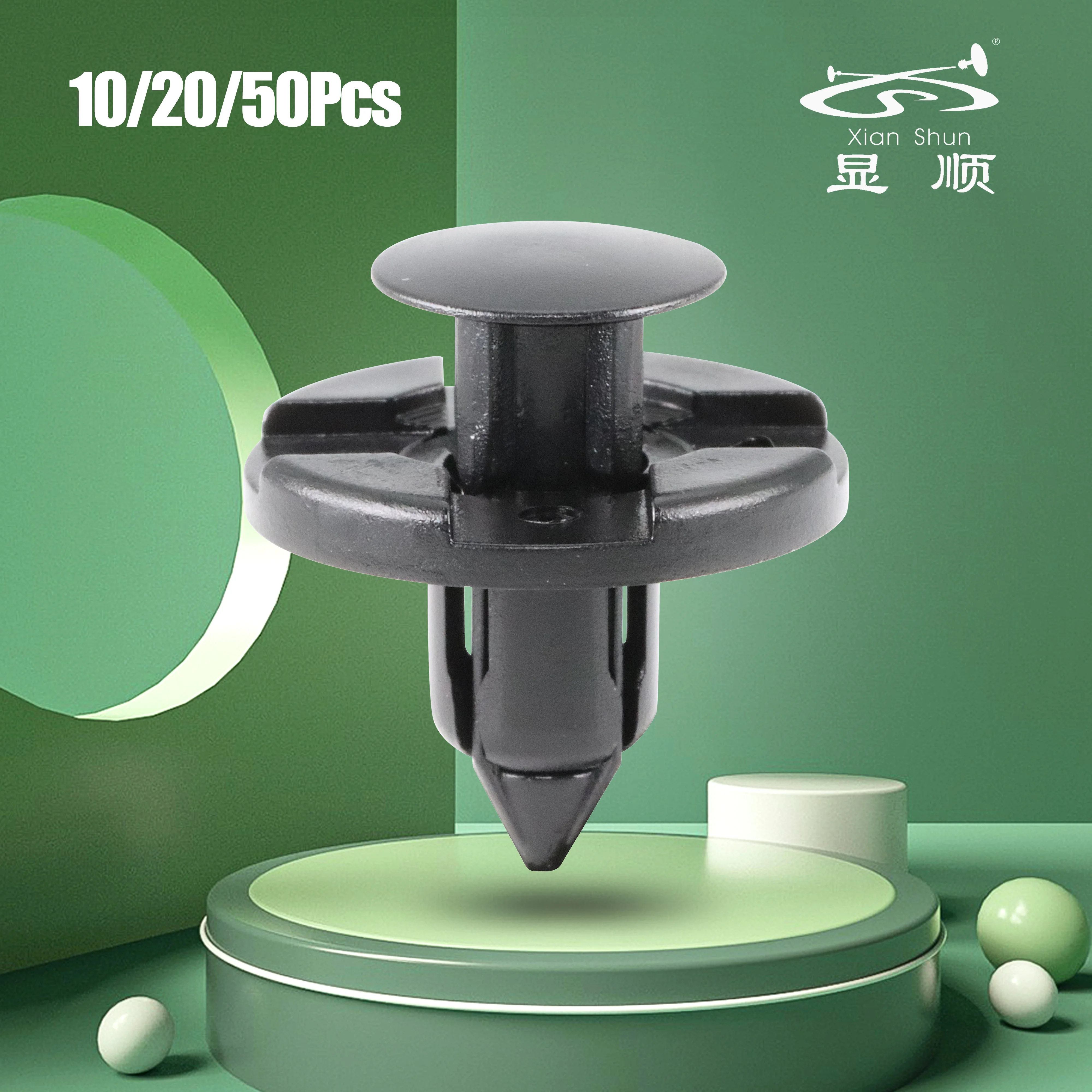 

10/20/50Pcs Black PA Headlight Interior Replacement Parts Car Fastening Clips Car Accessories 0155309321 MR328954 9004468320