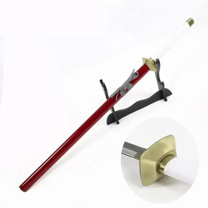 Arma de Cosplay Uchiha Sasuke Ninja de 104cm, espada samurái japonesa de madera, cuchillo, modelo de hoja, regalos ideales para fiestas de disfraces de Anime