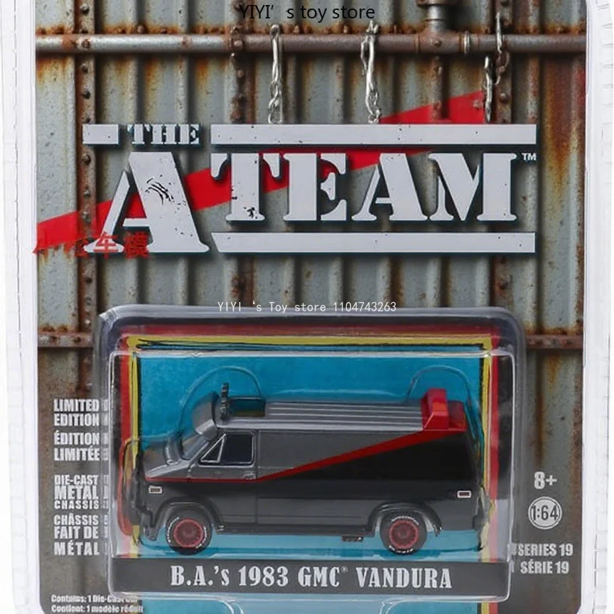 

GreenLight 1/64 1983 GMC Vandura Model Toys, Alloy Rebound Car Models, High-end Decorations, Car Children's Toys 29A20