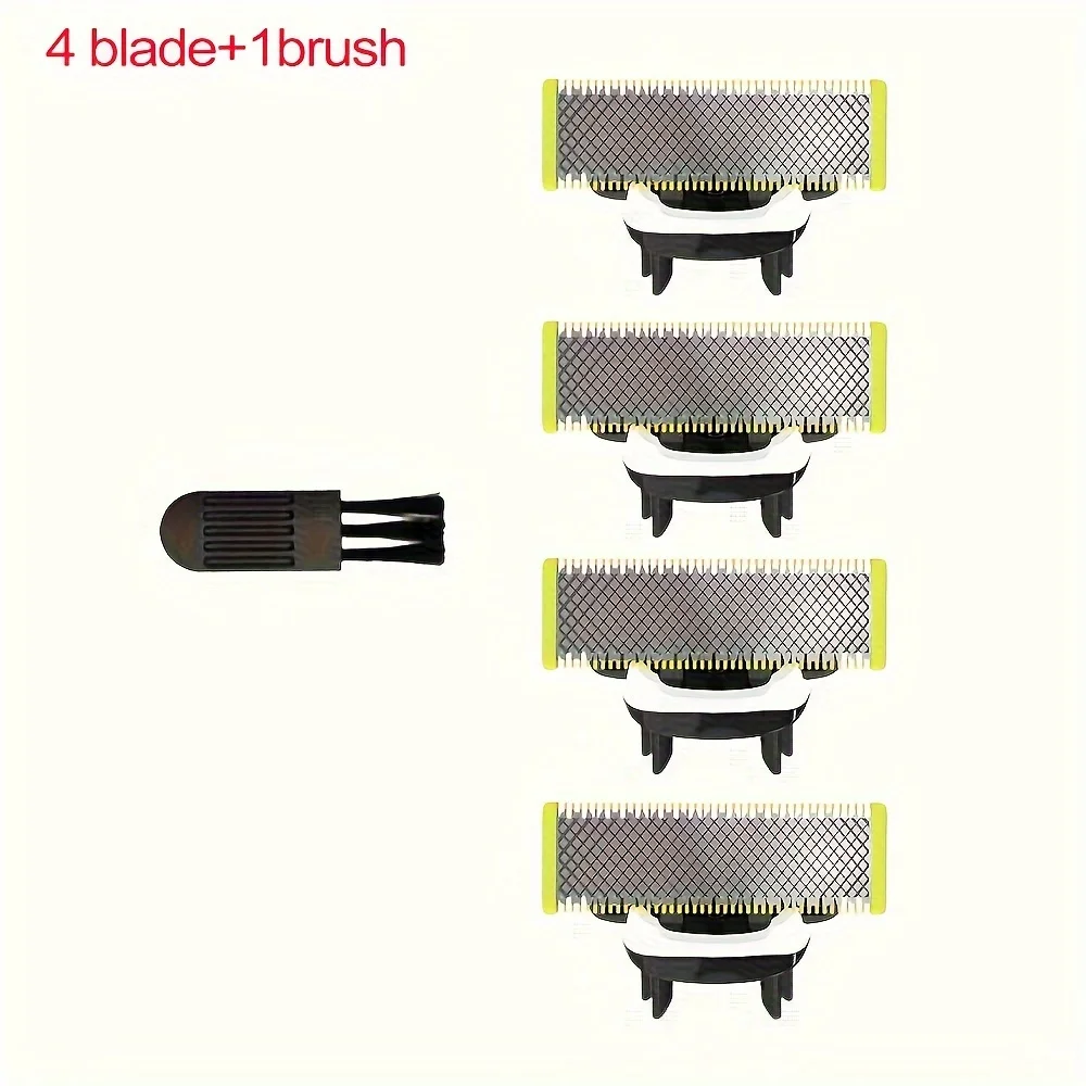 1-4 Pcs Electric Trimmer Shaver Replacement Kit For Philips One Blade Shaver For QP2520/QP2530/QP2630/QP6510/QP6520/QP2523