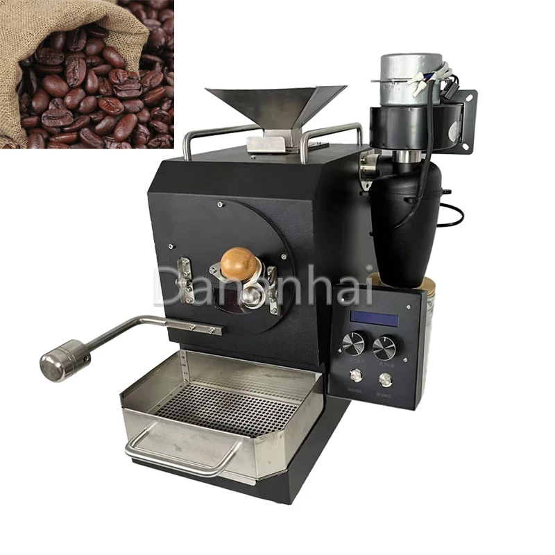 

Roller Type Fully Automatic Coffee Roaster Cocoa Bean Roaster Coffee Bean Heating Machine