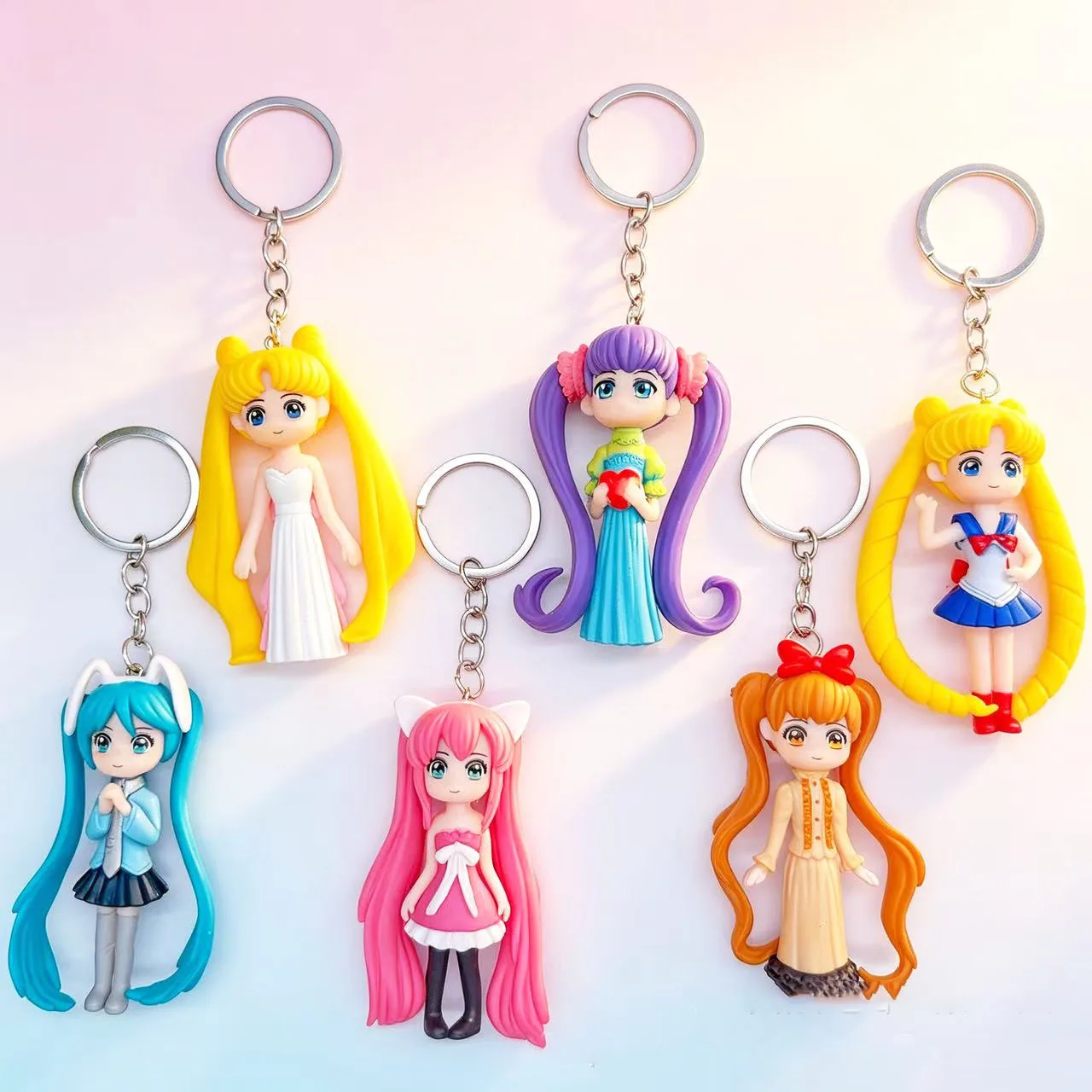 

Sailor Moon Keychain Accessory Student Bag Decoration Pendants Small Gift Cartoon Characters In Anime And Manga Sailor