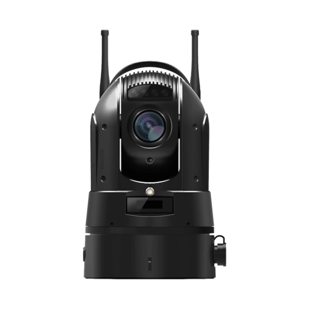 5G & 4G LTE Wireless PTZ Camera with built-in Battery for Rapid Deployment Applications