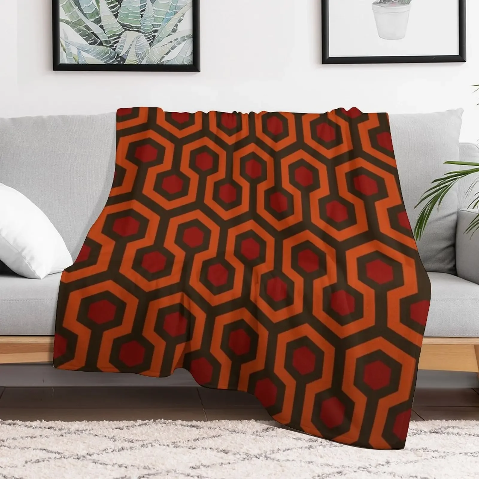 Iconic Carpet Pattern Throw Blanket Bed linens Kid'S Blankets For Sofas Personalized Gift Blankets