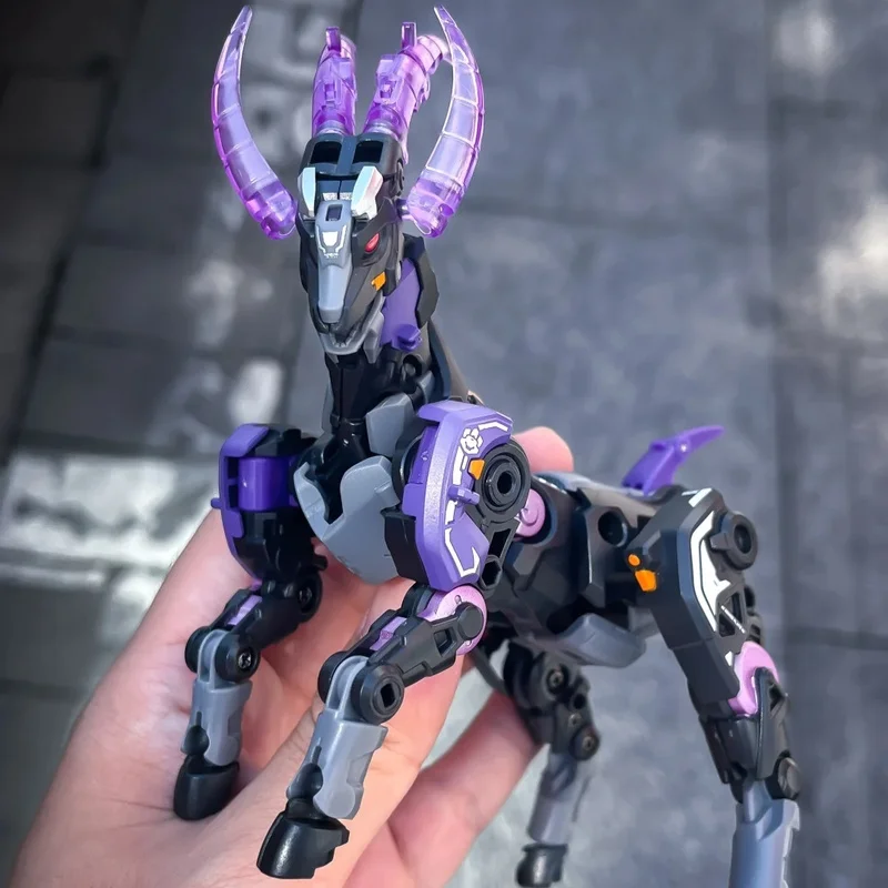 52 jouets bête boîte château magique chèvre fait à la main Animal Mech Transformation modèle Mobile jouet à la mode ornement vacances Surprise cadeau