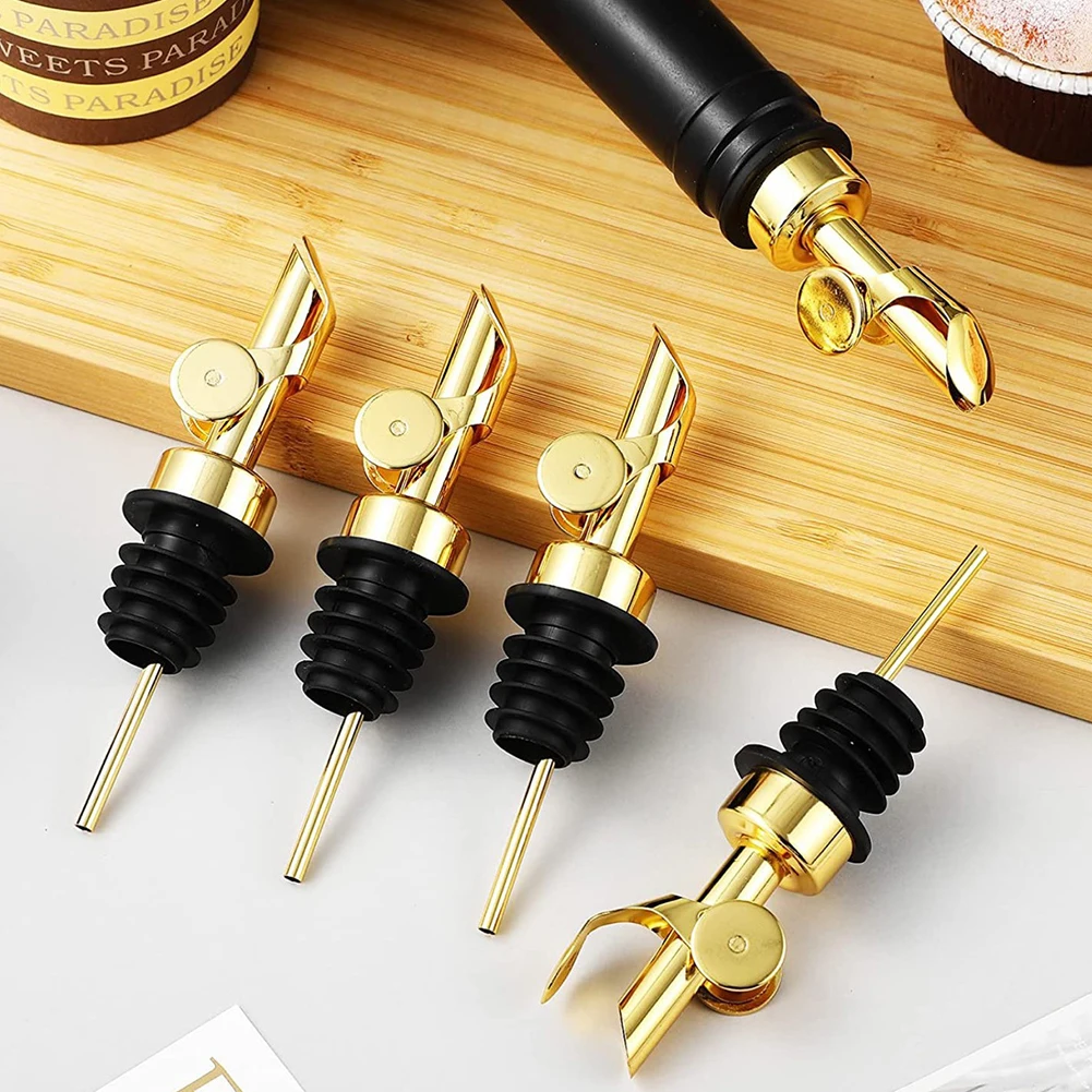 Oil Bottle Stopper Cap, Dispenser, Sprayer Lock, Wine Pourer, Sauce Nozzle, Liquor, Leak-Proof Plug, Kitchen Tools, 1Pc