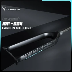 29er Rigid 100x15mm Full Carbon MTB Fork UD 29er for Mountain Bicycle Hard Fork Tapered Thru Axle 15mm