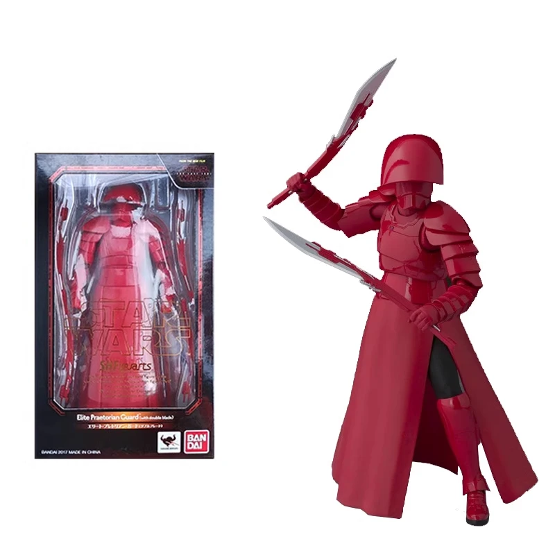 BANDAI Anime Star Wars The Force Awakens Red Royal Christmas Gifts or Collection Genuine Action Figure Model Toys