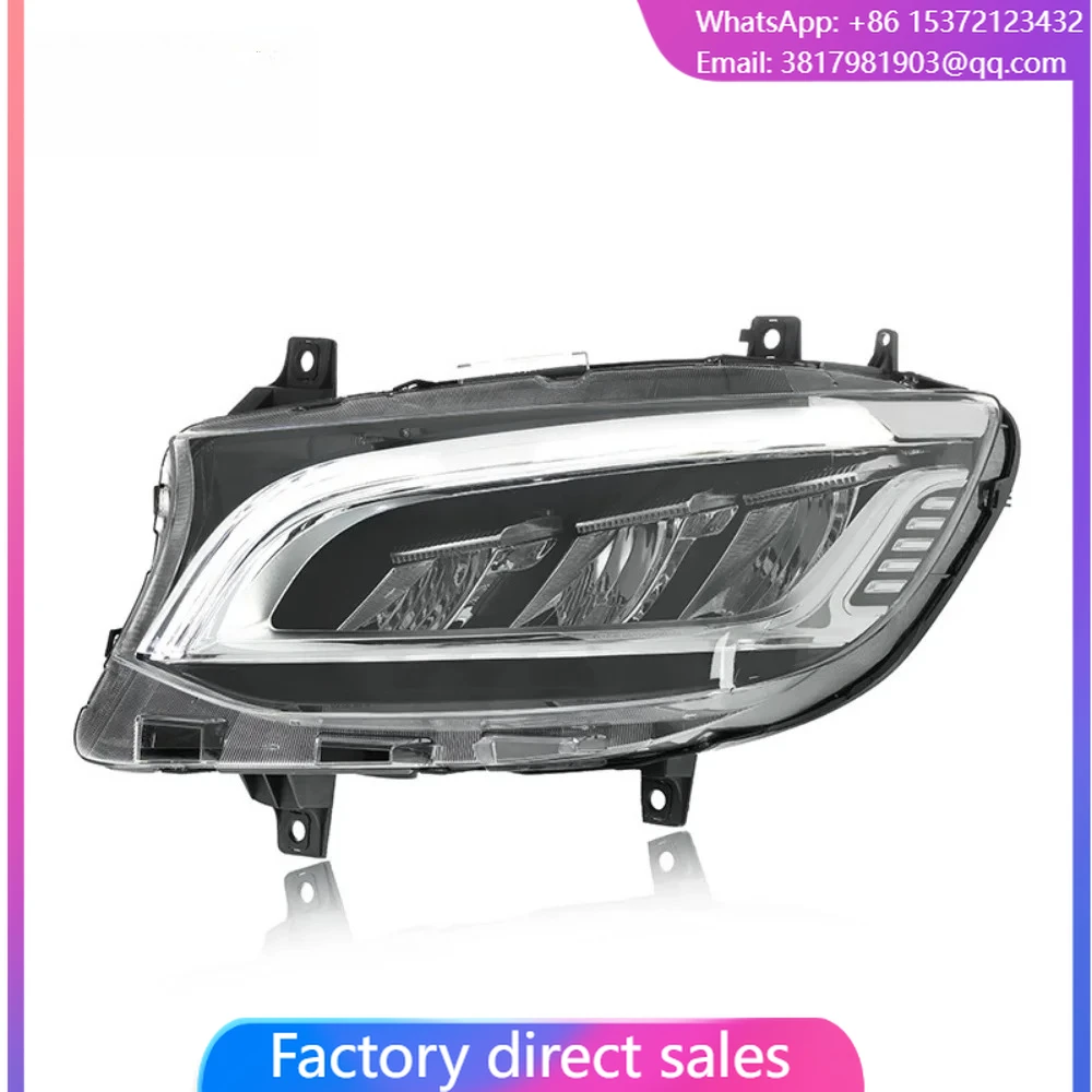 

Car Accessories Car Headlights For Mercedes Benz Sprinter W907 W910 2018+ For Low Version Halogen Upgrade To High Version LED