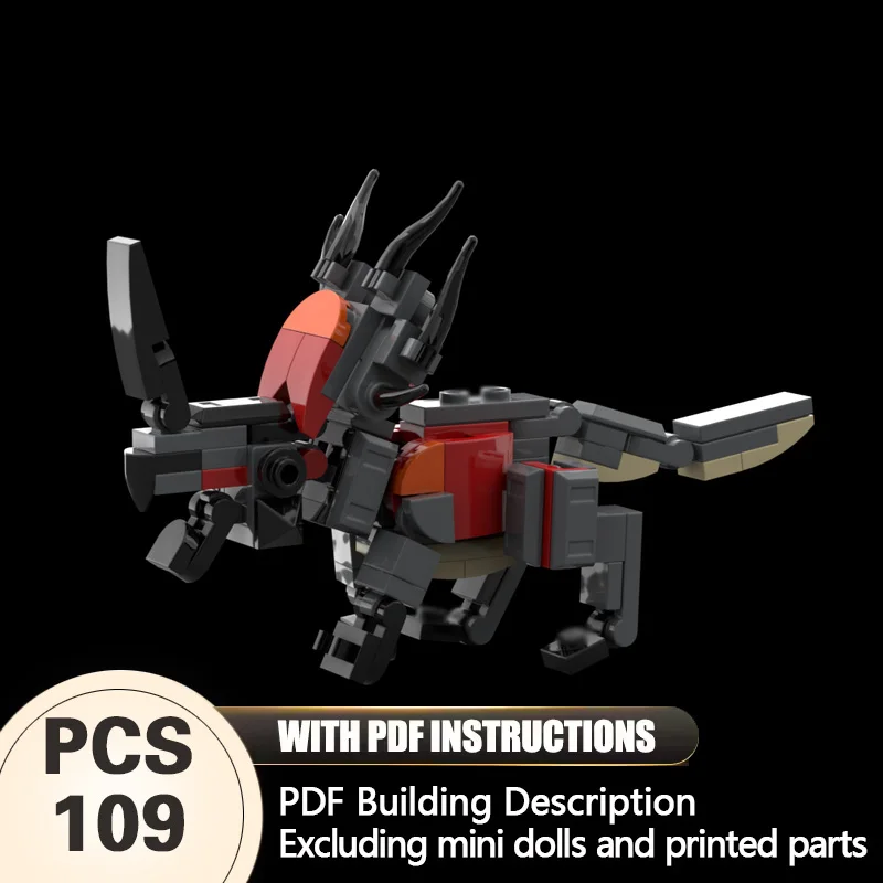 

Creators Animal Series Model MOC Building Bricks Styracosaurus Modular Technology Gifts Holiday Assemble Children Toys Suit