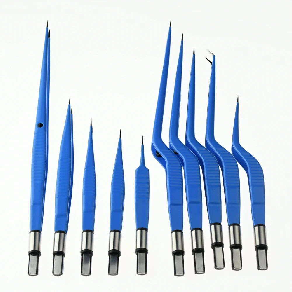 High Temperature And High Pressure Electrode Wire Bipolar Electrocoagulation Tweezers Compatible With Spring Light Electrocoagul