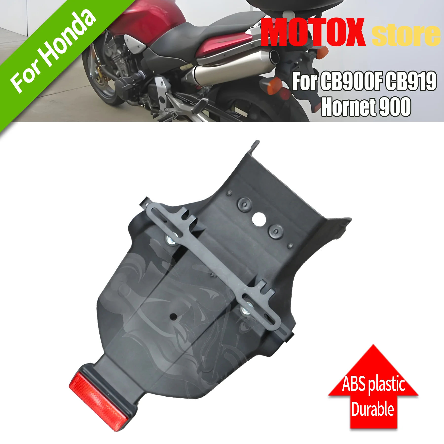 

Motorcycle License Number Plate Frame Holder Bracket Fit for 2002 - 2007 Honda Hornet CB900 CB919 CB900F 2003 2004 2005 2006