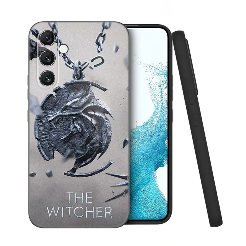 The W-Witcher Tv Show Case For Samsung A13 A22 A24 A32 A14 A23 A25 A34 A52S A53 A54 A73 5G A11 A12 A15 A31 A33 A50 A51 A70 A72