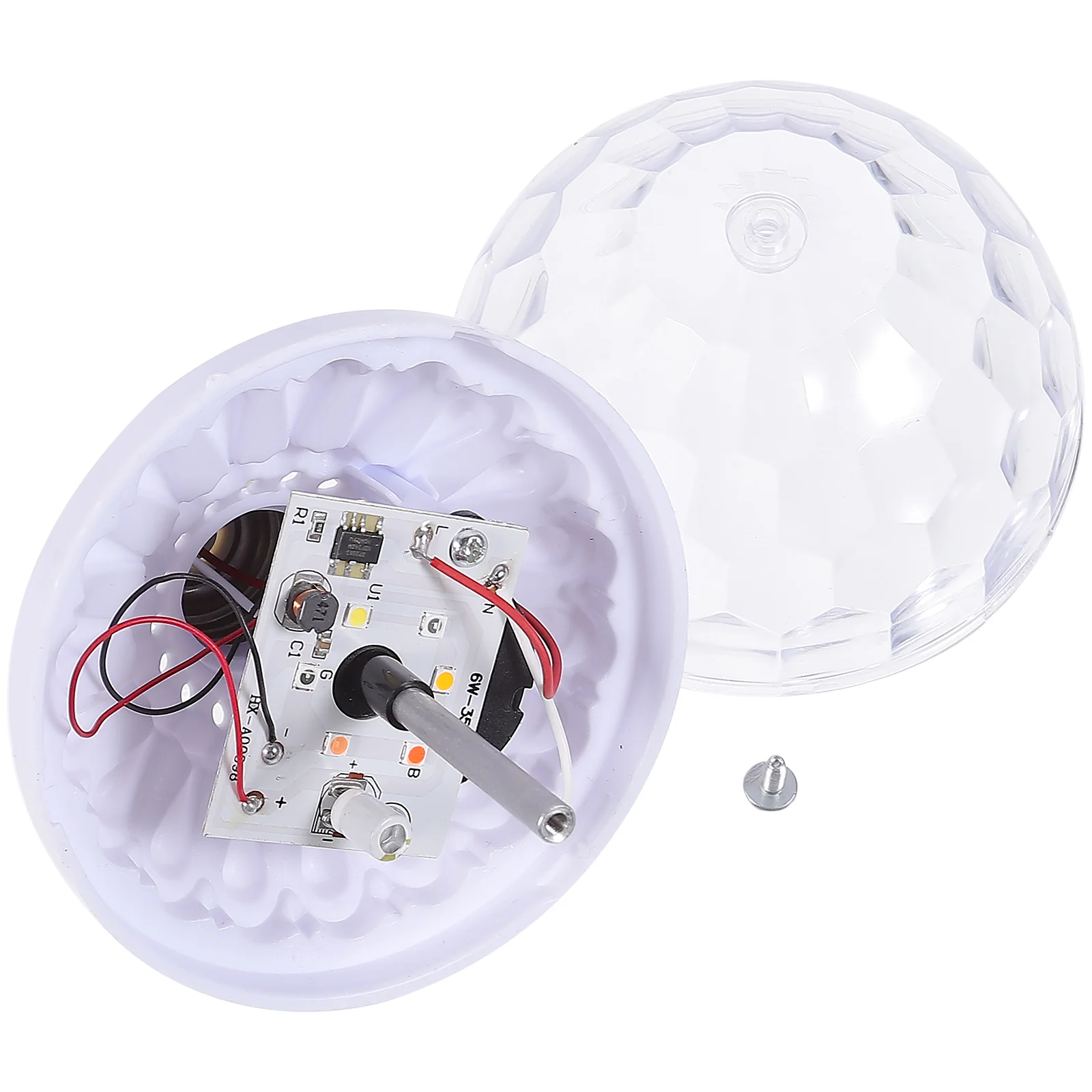 Revolving Light LED Stage Rotation KTV Lamp Creative Strobe Small Ball DJ Party Plastic Decorative