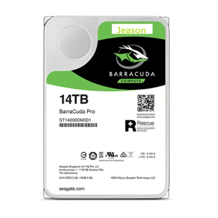 New Barracuda Pro 14TB 7.2K 256M 6Gb/s 3.5