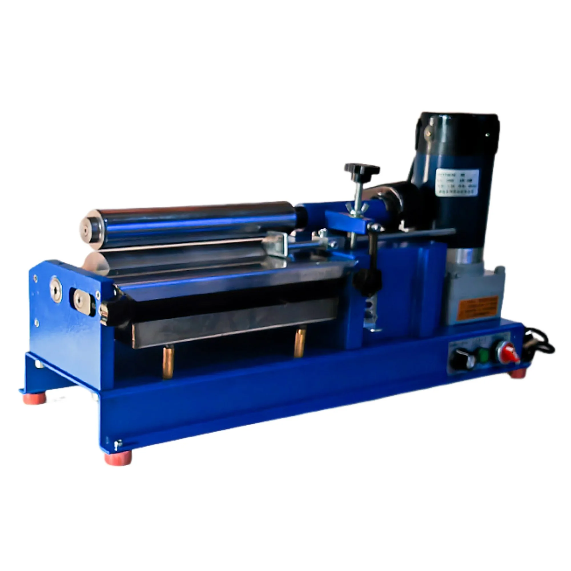 Witte Latex Lijm Coating Machine GL-F108 Leer Papier Shell Roller Montage Machine