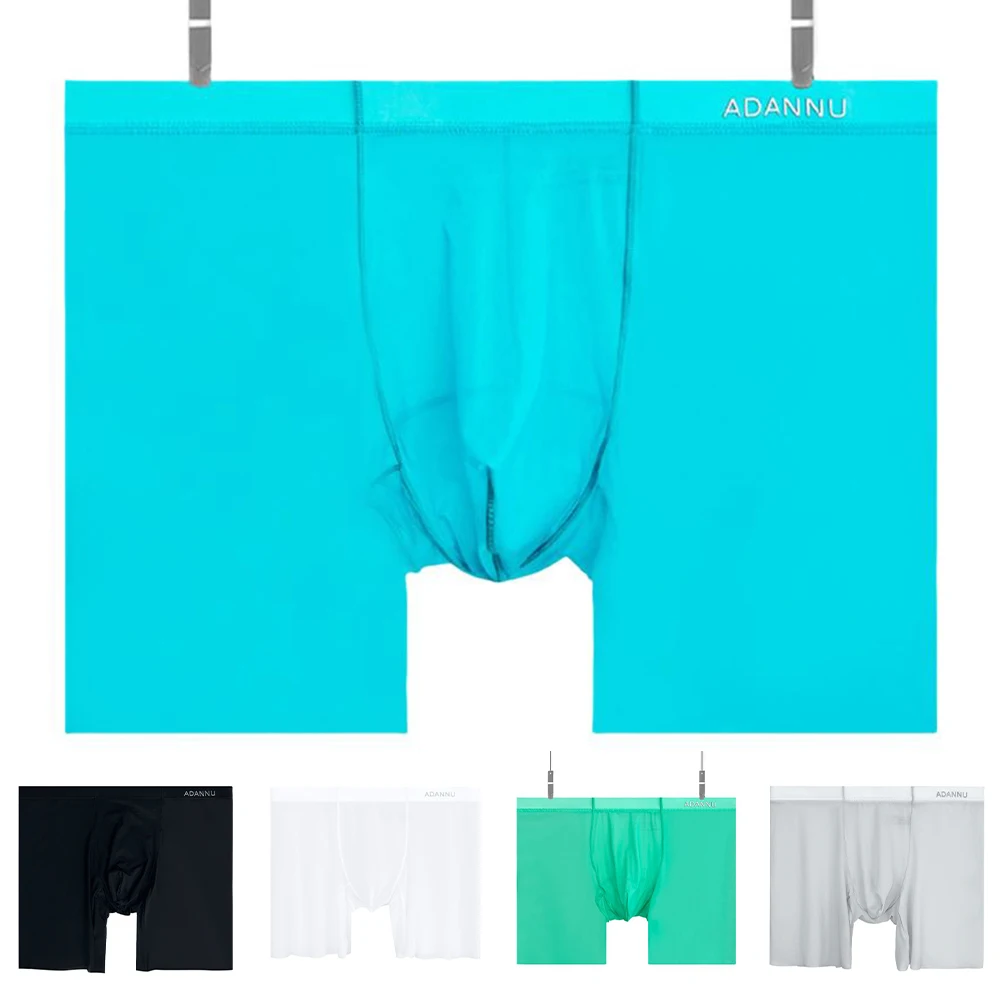 

Comfortable Pouch Breathable Boxers Everyday Wear Fashionable Male Underwear Lightweight Design Breathable Underpants