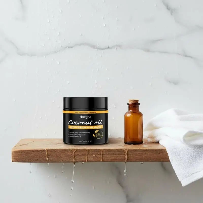 

Кокосовое масло для волос: восстановление блеска и мягкости, интенсивный уход для поврежденных и тусклых волос, для ежедневного использования