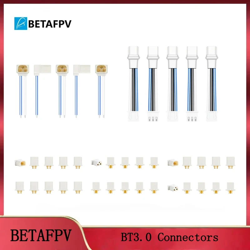 

Разъем для балансировочного зарядного устройства BETAFPV BT3.0 2S: 3-контактный, без балансировочной головки, сверхлегкий, 1,28 г — для дронов 2S