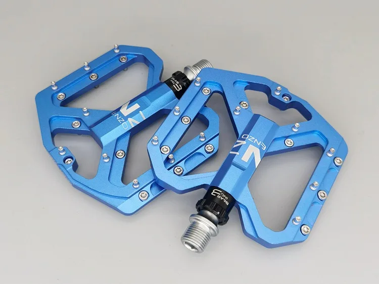 Neue Mountainbike Pedale MTB Pedal Aluminium Fahrrad Breite Plattform Flache Pedale 9/16 "Versiegelt Lager Fahrrad Pedale – Detail 10