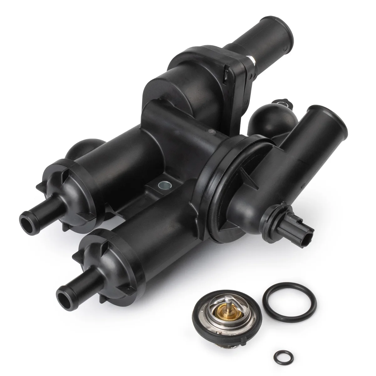 Kit de montaje de carcasa de termostato 68003582AB para Dodge Avenger Chrysler Sebring Journey calibre Jeep Compass Patriot 55111016AD