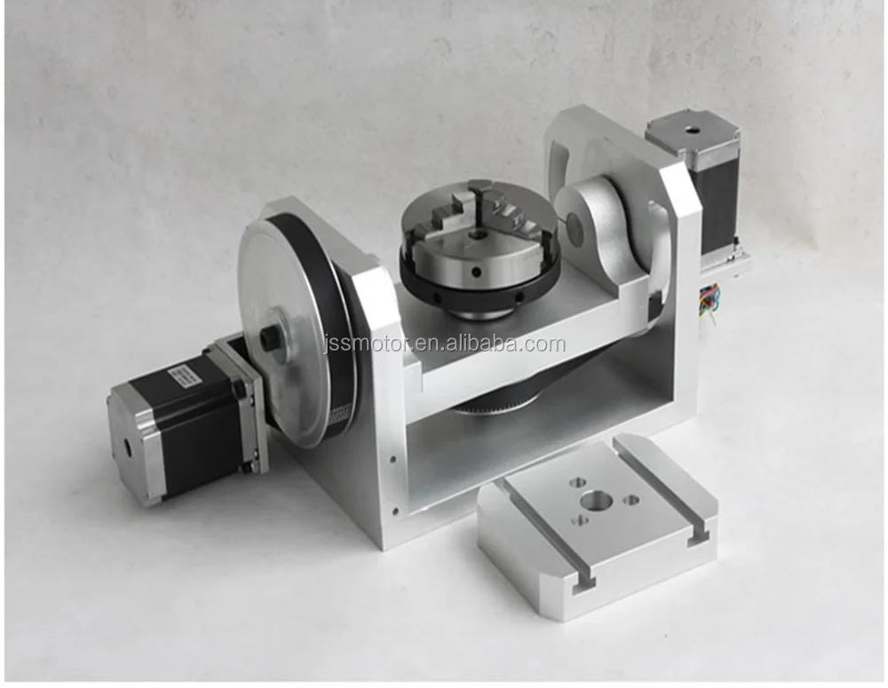 

The 4th and 5th Axis for Cnc Machine Rotating Shaft Router Machine Kits