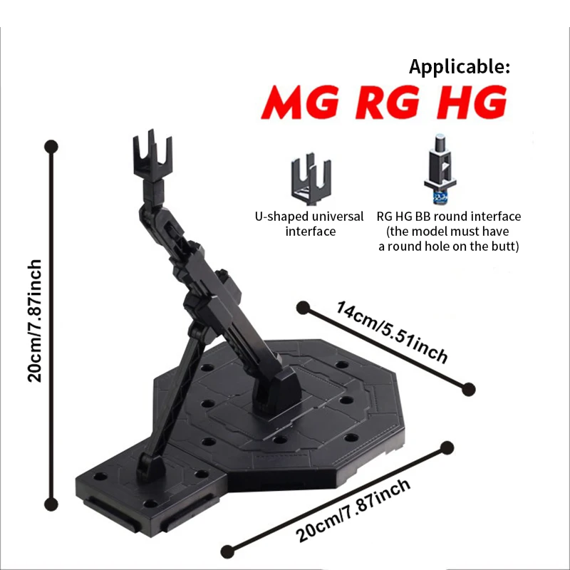 Support de modèle universel, présentoir de Base de modèle d'action, Support d'affichage de figurine d'action, Support de modèle de poupée Compatible