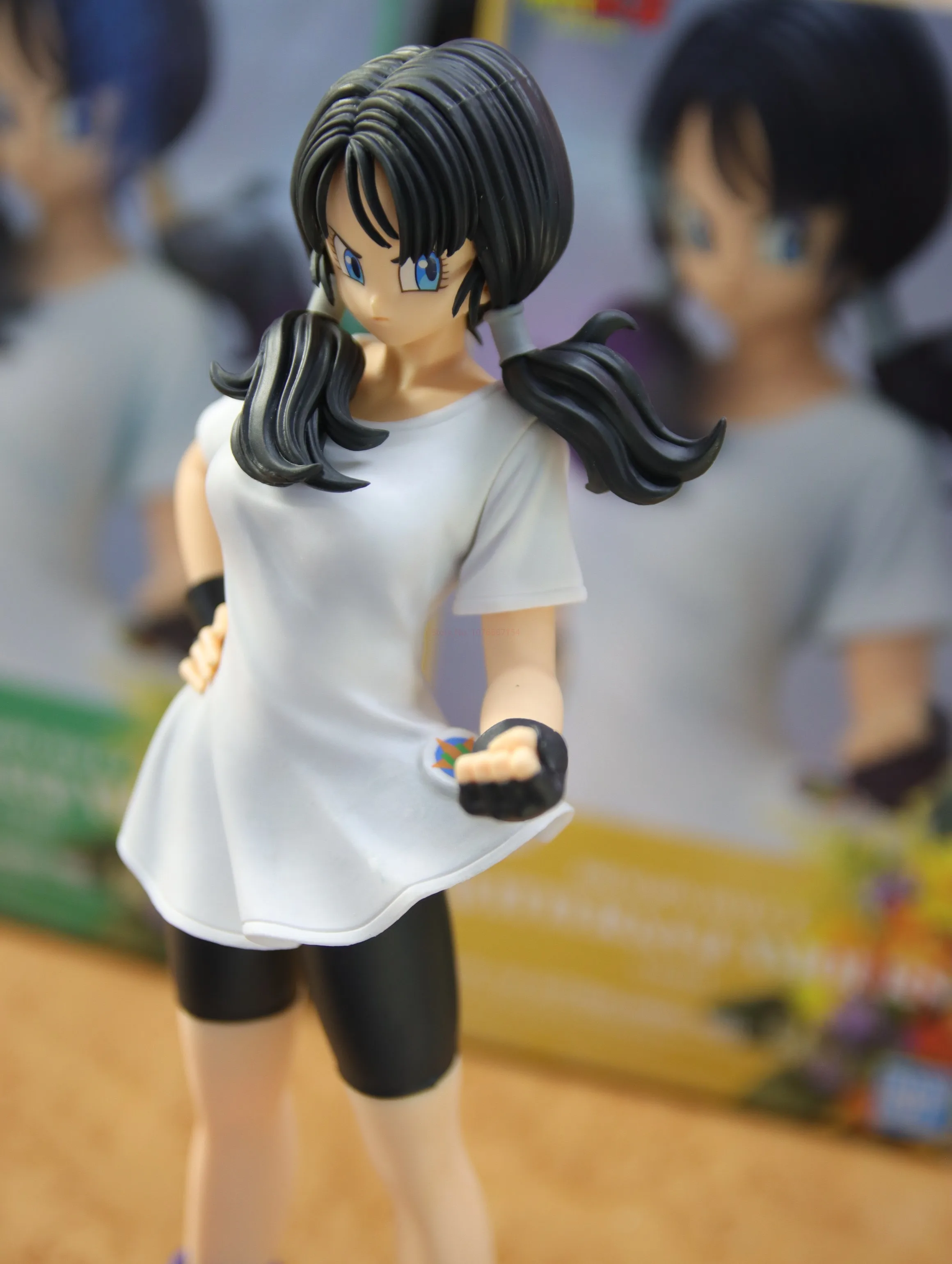 25cm Original Dragon Ball Z  Videl Figure Banpresto Glitter Glamours Pvc Model Ornament Style Kawaii Figurine Collection Toys image 5
