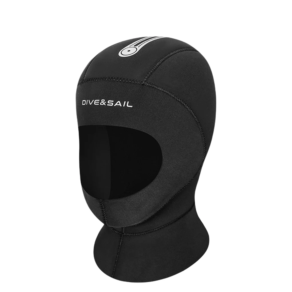 5MM Diving Cap Keep Warm Snorkeling Equipment Windproof Swim Cap for Men 【L】