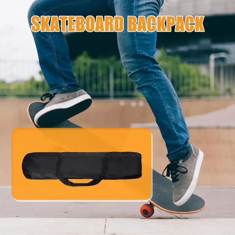 Borsa per il trasporto Longboard borsa per il trasporto del ponte di Skateboard borsa per Skateboard portatile attrezzatura per attrezzi sportivi borsa a tracolla per il trasporto di Skateboard