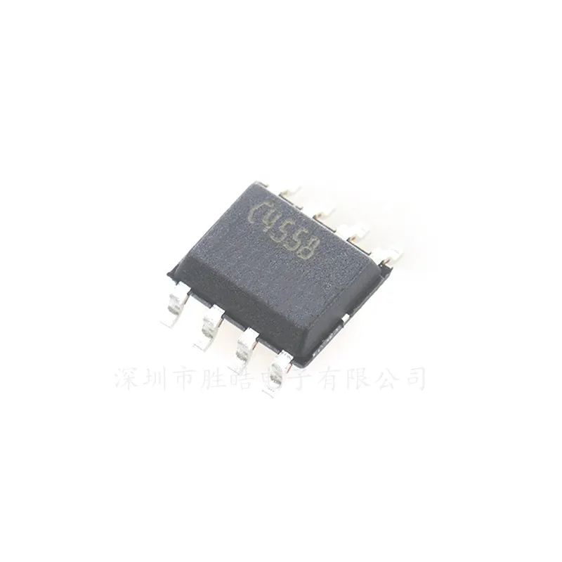 (10PCS)   NEW    TJM4558CDT  TJM  4558  SMD  SOP-8   IC  CHIP