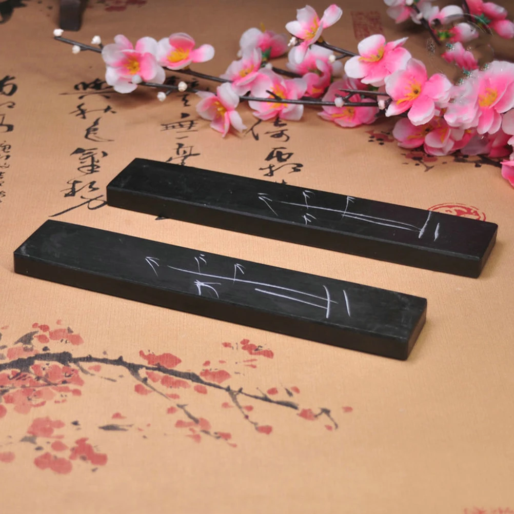 

4pcs Marble Stone Paperweight Delicate Stationery Supply Chinese Calligraphy Tool Study Decor Portable Lightweight