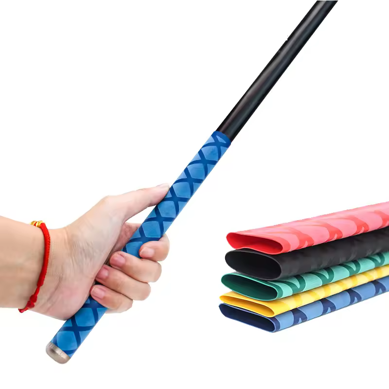 0.2M/1M Non-slip Heat Shrink Wrap Tubing Fishing Rod DIY 5 Colors Handle Insulation Waterproof Racket Handle Grip 15-50MM - Image 3