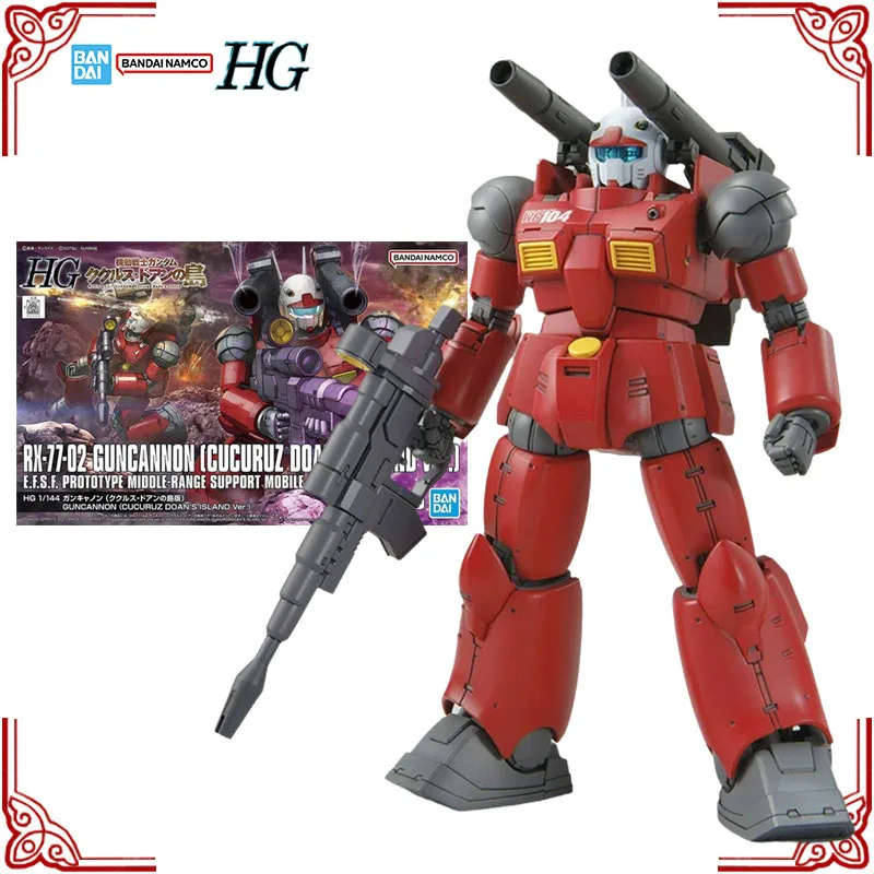 

В наличии оригинальный комплект модели Bandai Gundam HG 1/144 Guncannon Cucuruz Doan's Island, коллекция аниме-фигурок, режим сборки