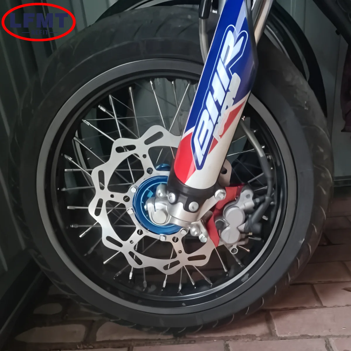 For HONDA CR125E 250E CR125R 250R CRF250R 250X CRF450R 450X 450RX Dirt Bike Accessories Motorcycle 270MM Rotor Front Brake Disc