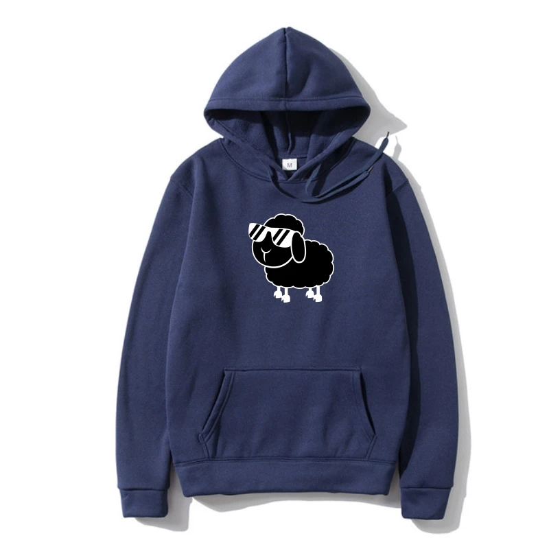 

Funny Sweatshir-Black Sheep ShirPullover Summer Warm Novelty Funny Sweatshir Hoody Men Shor 2022 New Arrival Men Hoodys Hoody