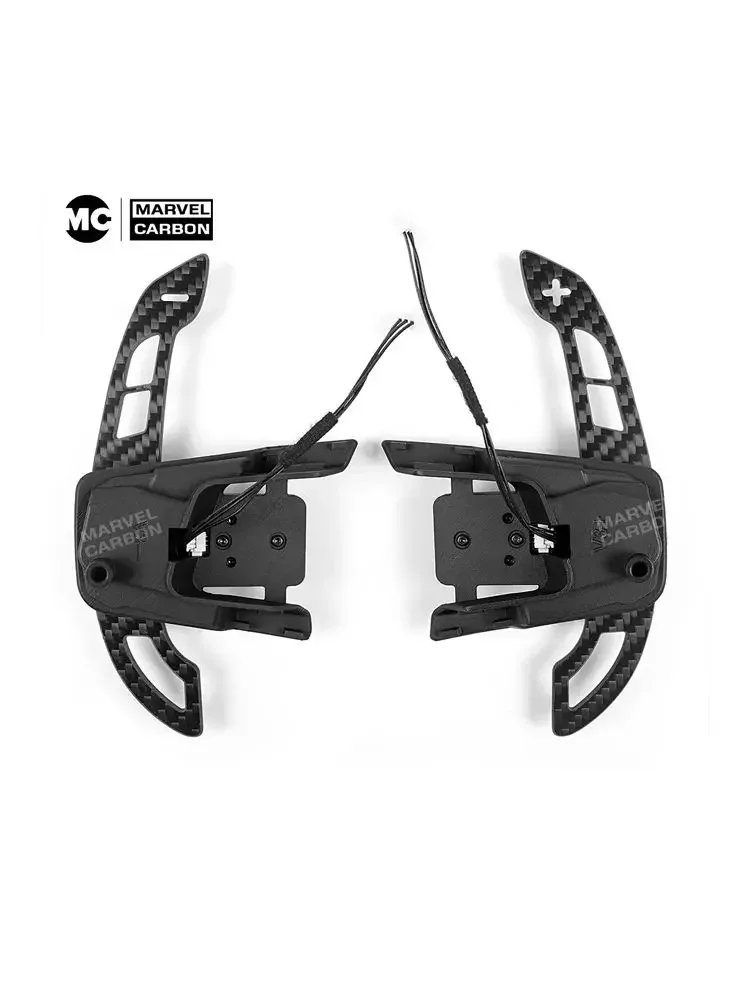 Manettes de vitesse magnétiques en Fiber de carbone MC, pour VW Volkswagen Golf MK7 MK7.5 Golf R Scirocco, palettes de volant