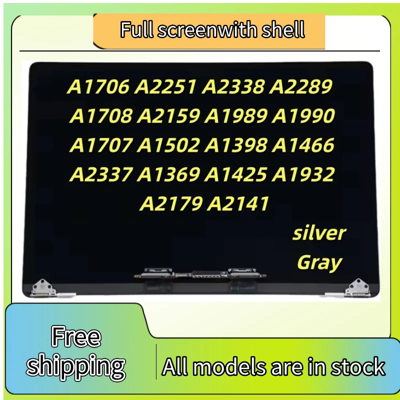 LCD Screen Panel For Macbook A2918 A1706 A1707 A1708 A1989 A1990 A2159 A2251 A2289 A2141 A2338 A2442 A2485 A2681 A2779 A2780