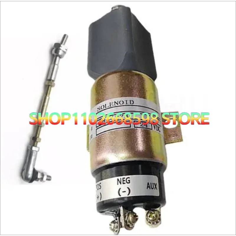 ヒュンダイ用遮断弁,24v,3864274,1751-2467u1b1s5a,r200,210, 215, 225-5-7,b5.9,カミンズ,エンジン部品