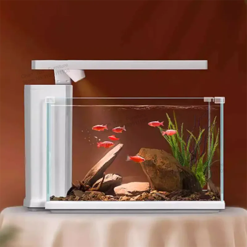 

Loop Light Fish Tank Decoration Landscaping Aquatic Pet Supplies Cobble Filtration Fish Tank Ecology Home Aquarium Pour Aquarium