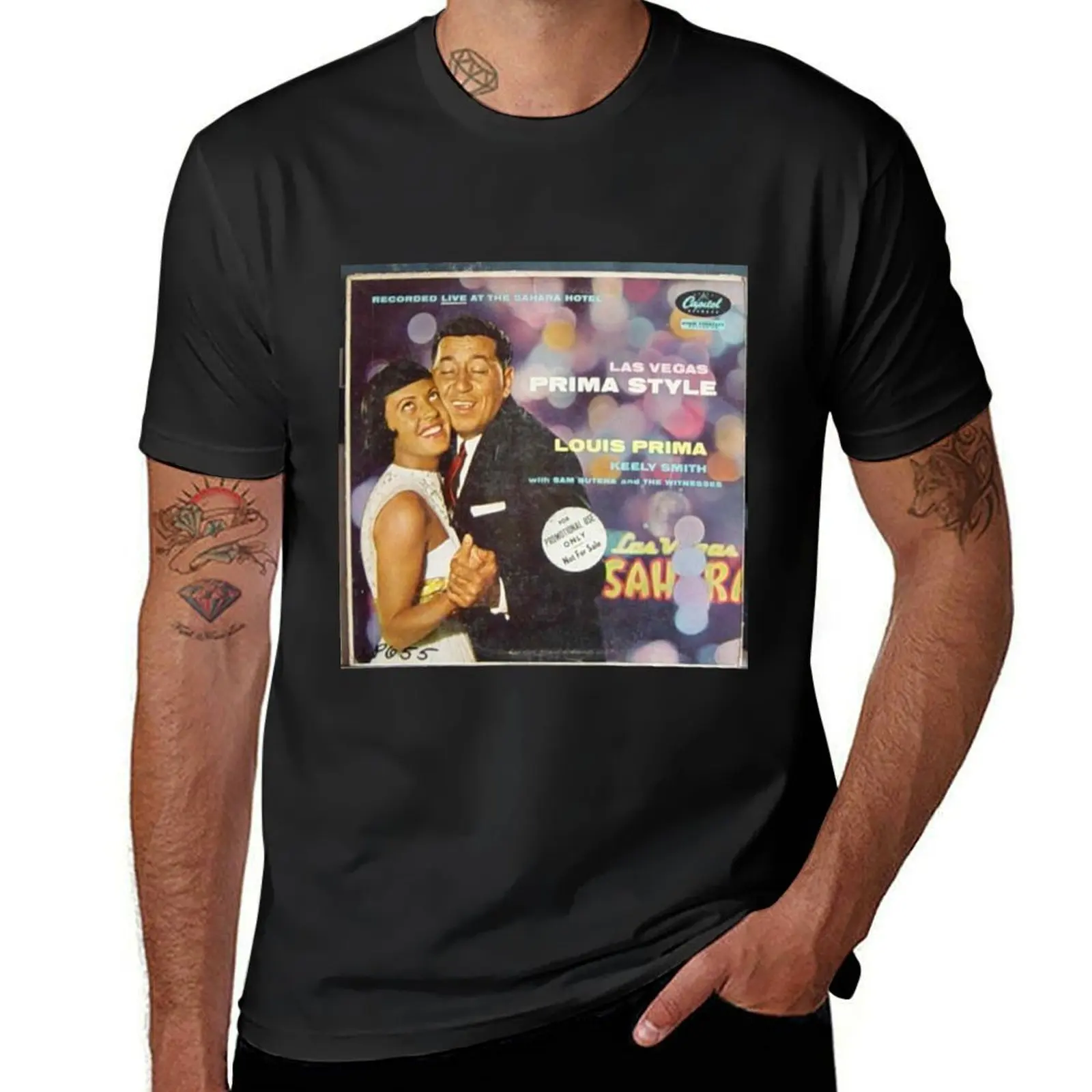 

Louis Prima And Keely Smith* With Sam Butera And The Witnesses – Las Vegas Prima Style T-Shirt shirts graphic clothes for men